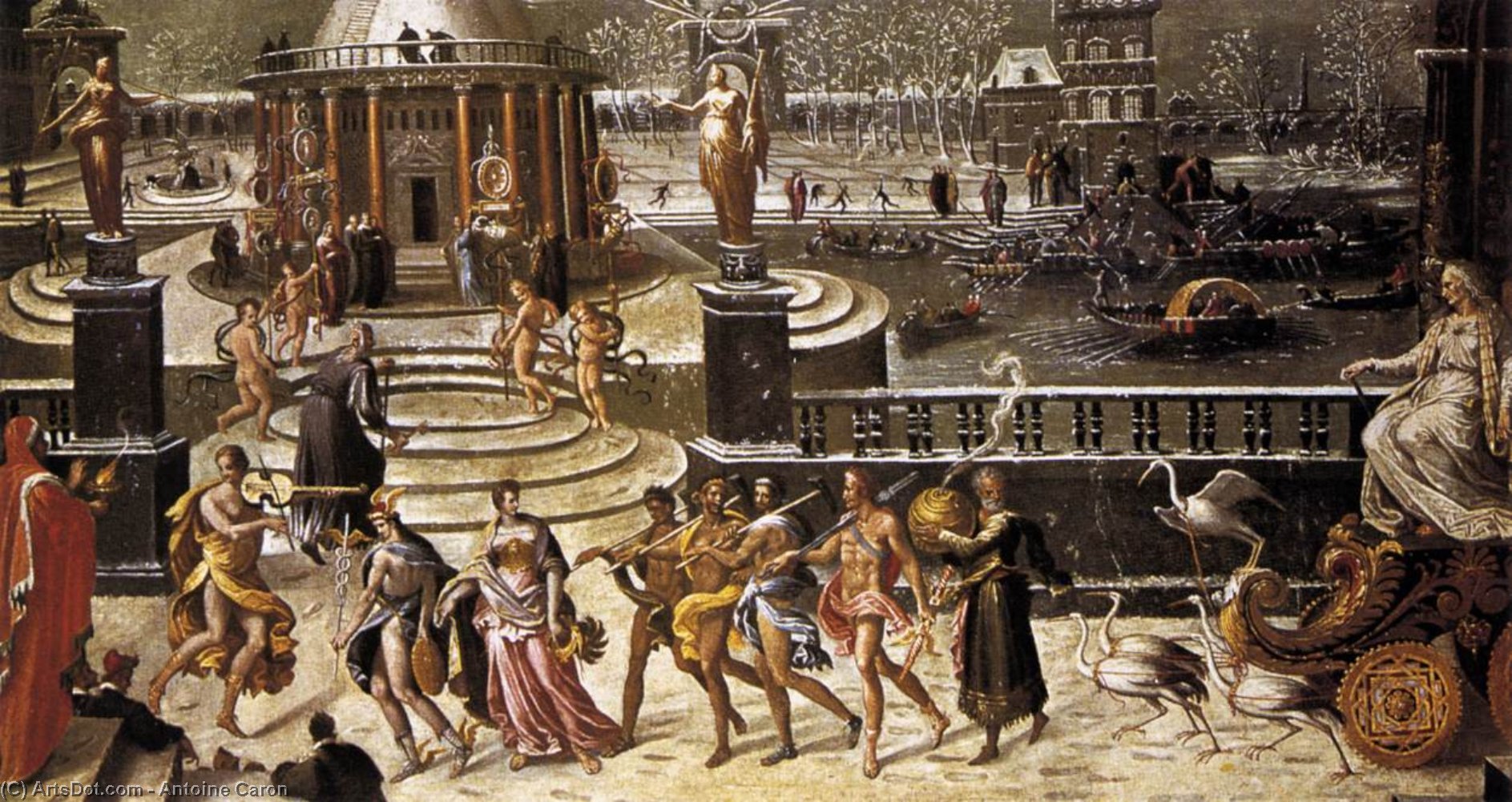 The Triumph Of Winter — Antoine Caron