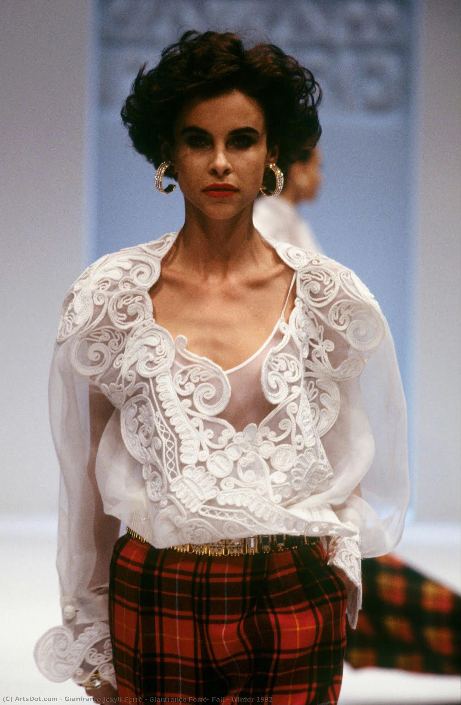Gianfranco Ferré, Fall / Winter 1992 — Gianfranco Jekyll Ferré