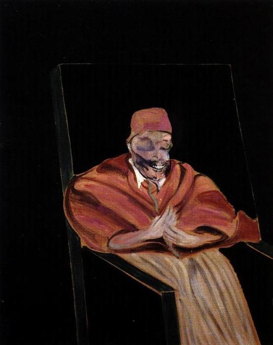 Study For A Pope Iv — Френсис Бејкон