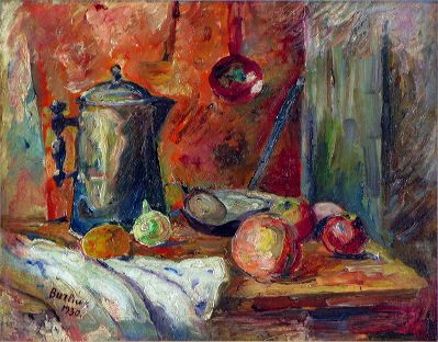 Still Life With A Jug — David Davidovich Burliuk