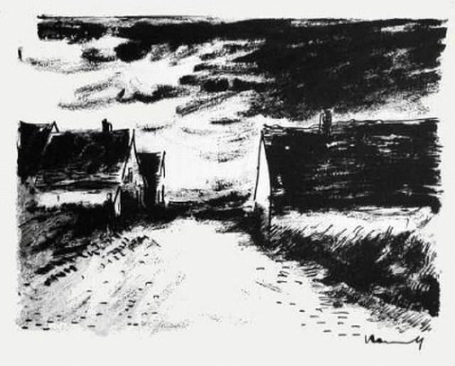 Houses In The Beauce — Maurice De Vlaminck