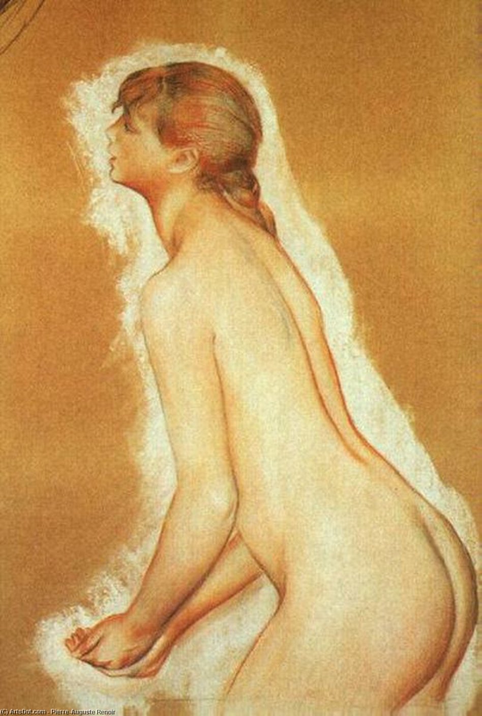 Estudio Para Los Bañistas — Pierre-auguste Renoir