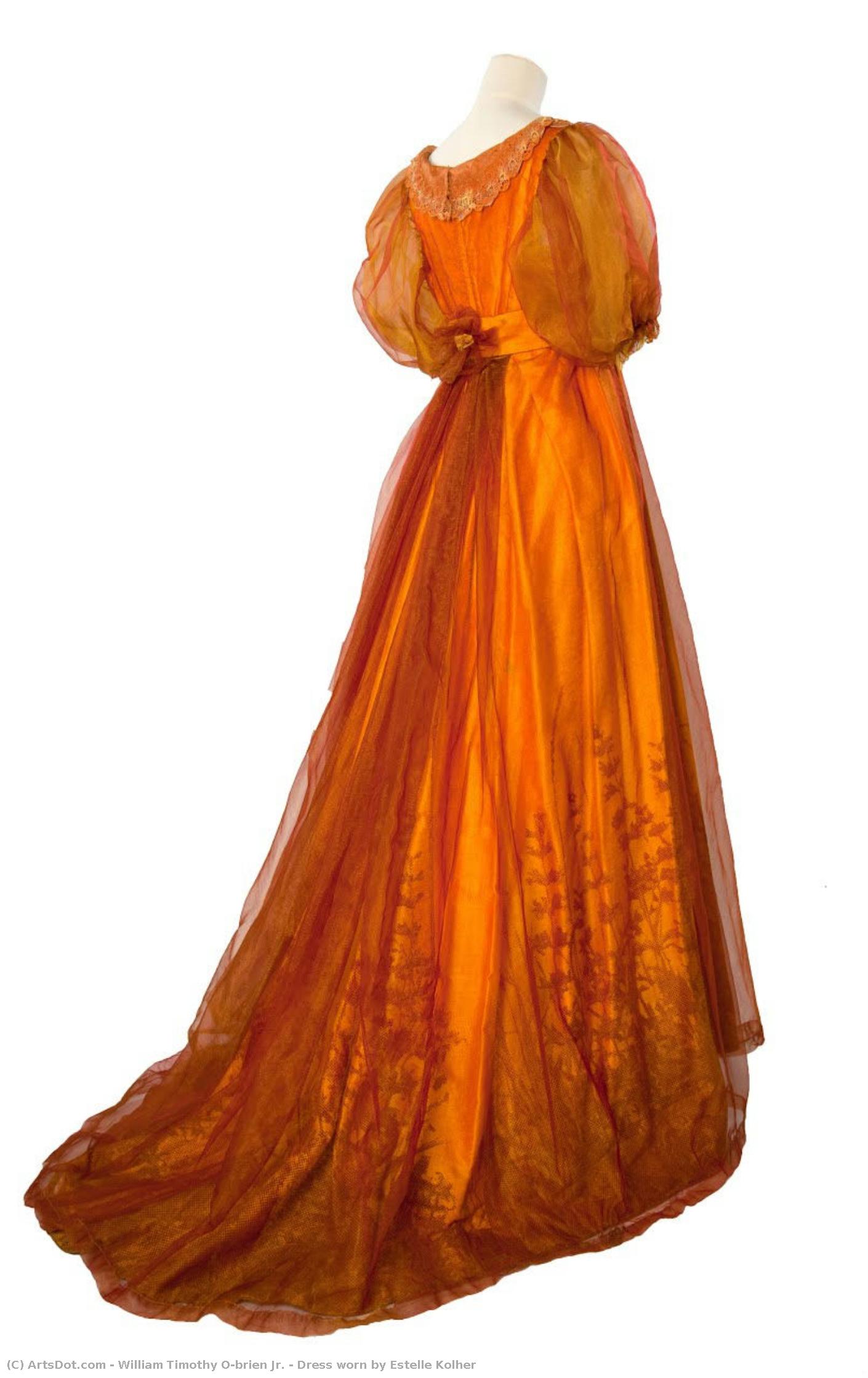 Dress Worn By Estelle Kolher — William Timothy O'brien Jr.