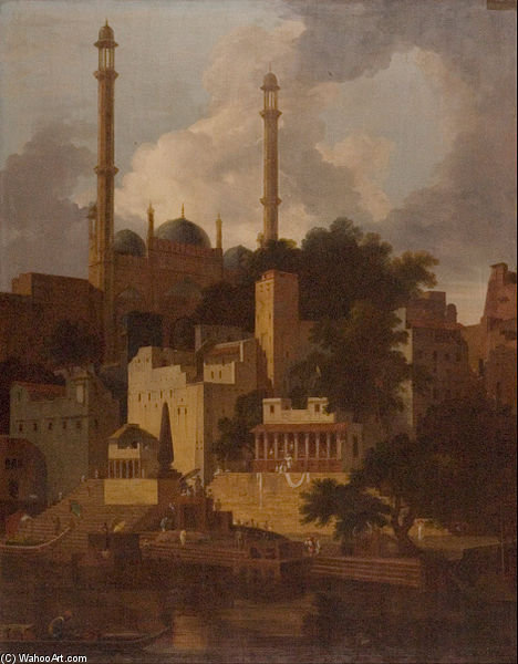 Aurangzeb's Mosque — Edward Thomas Daniell