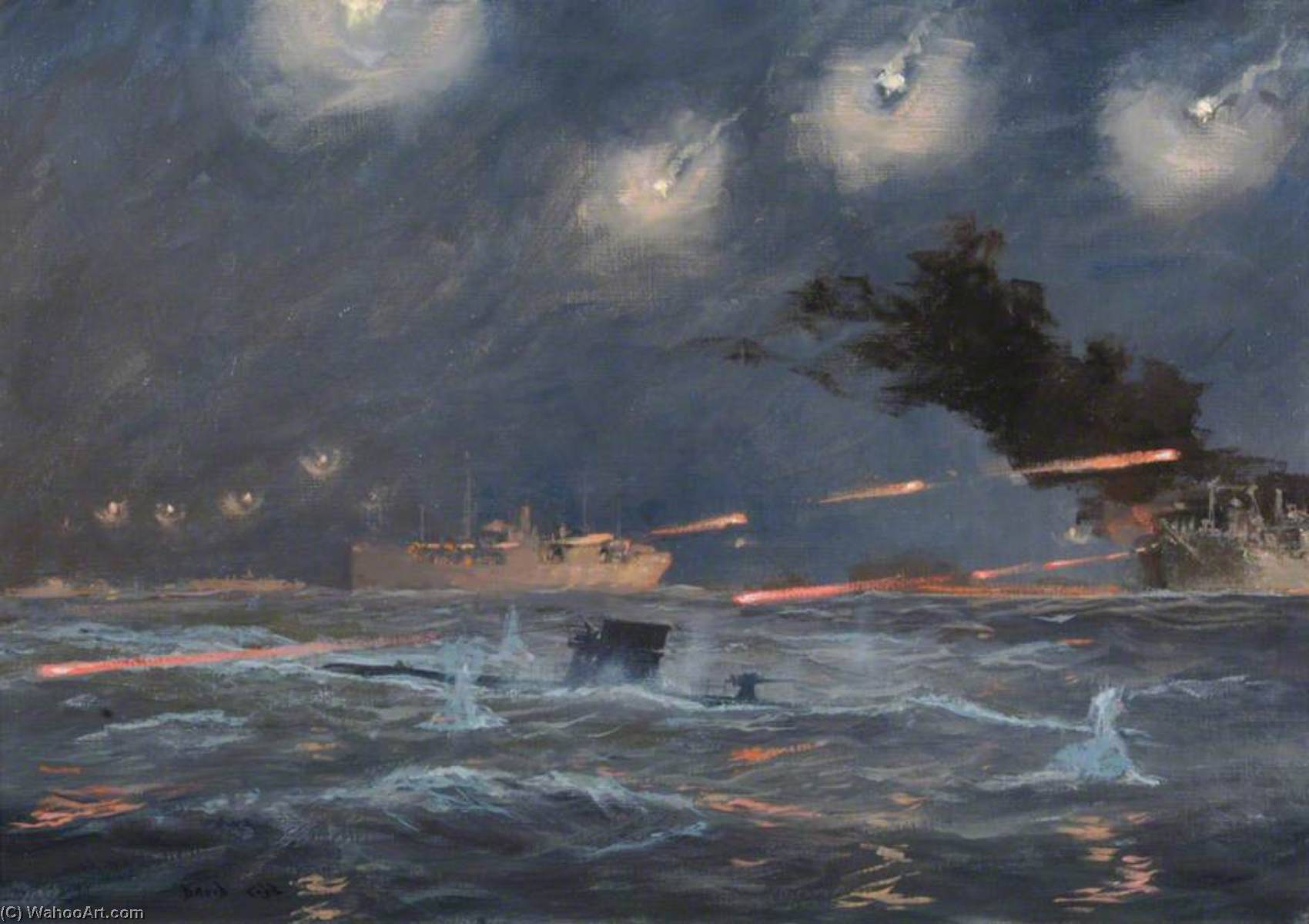 The 1943 Climax Of The Atlantic Convoy War No.2 — Charles David Cobb