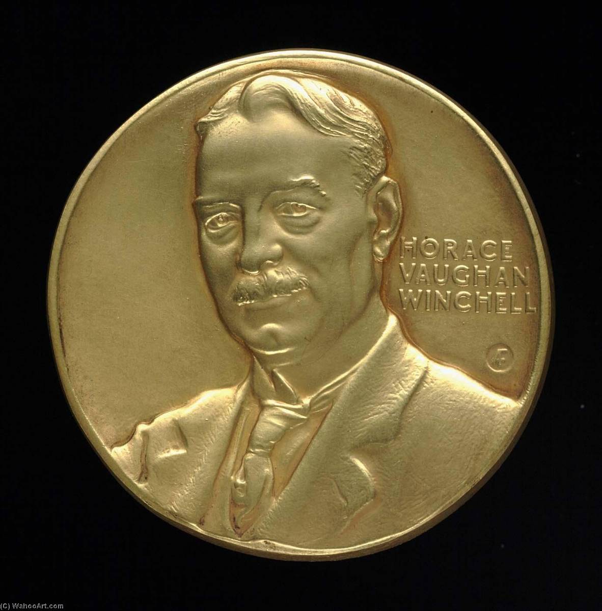 Horace Vaughan Winchell Medal (obverse) — Anthony De Francisci