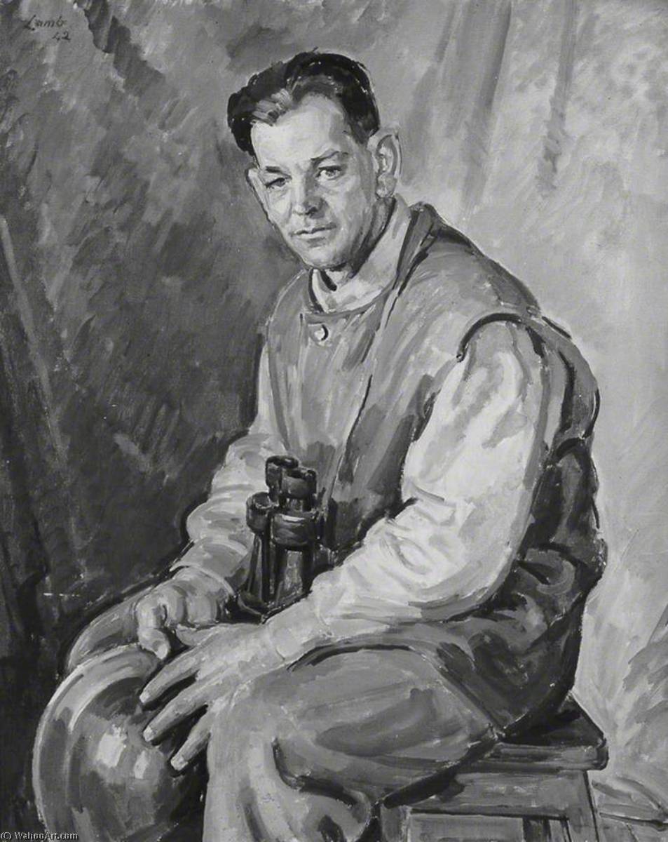 A Spotter, Heavy Aa, Canadian Forces — Henry Lamb