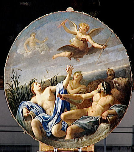 L'amour Derobe La Foudre A Jupiter — Eustache Le Sueur (lesueur)