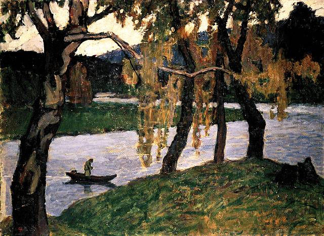 The Fading Day — Nicholas Roerich