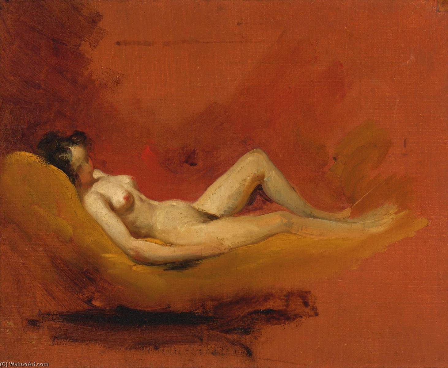 Study Of A Female Nude — ウィリアム・エティ