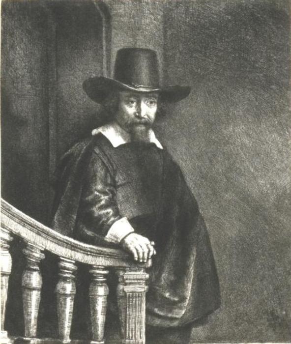 Ephraim Bonus, Médico Judío — Rembrandt Van Rijn