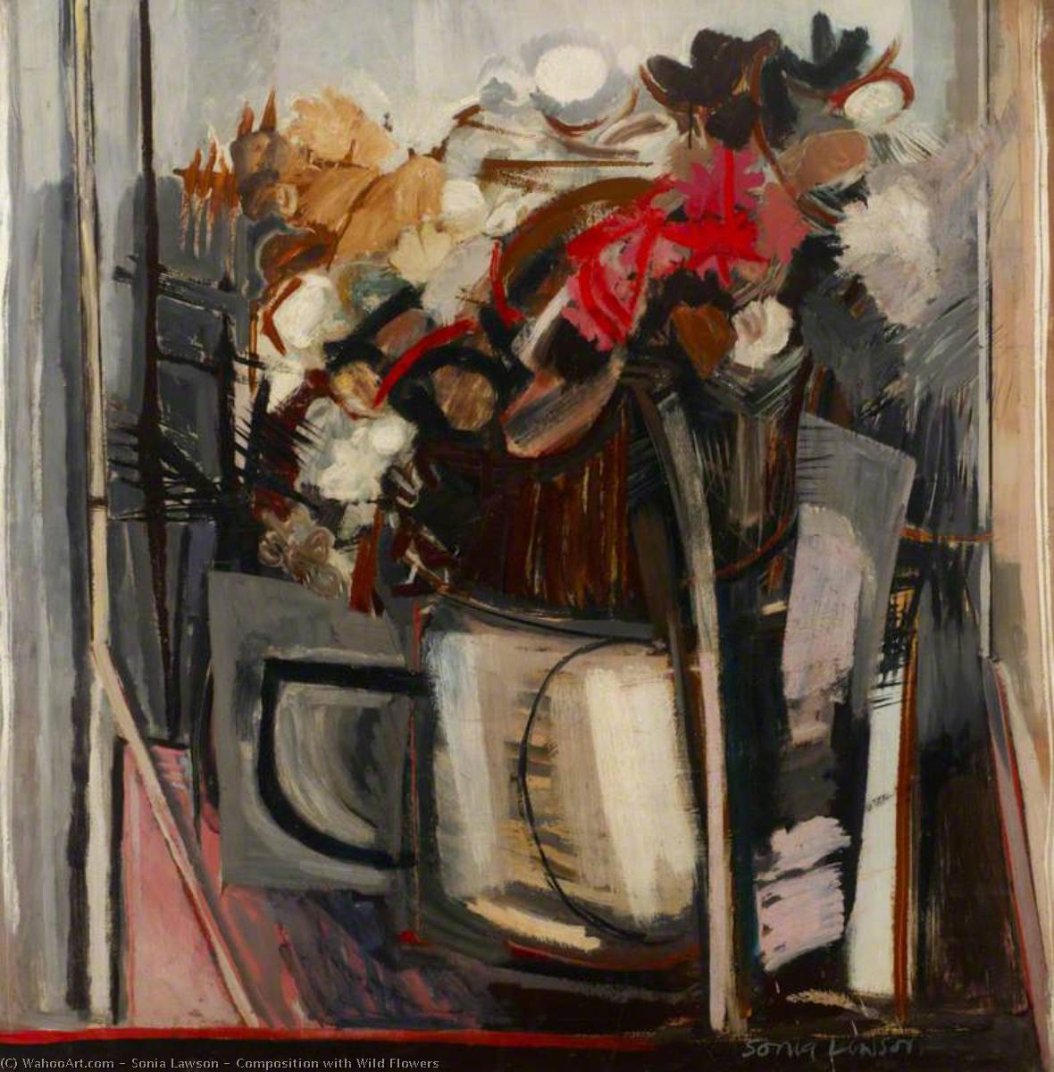Composition With Wild Flowers — Sonia Lawson
