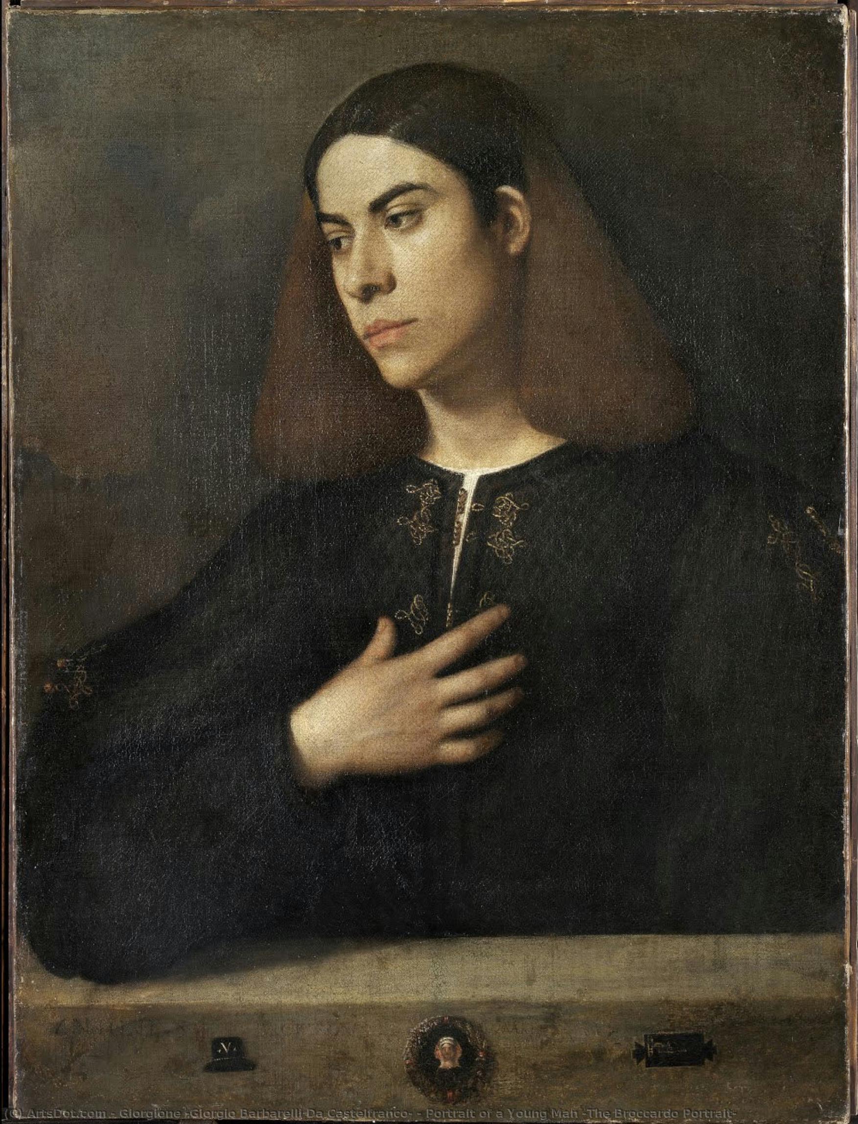 Retrato De Un Joven (el Retrato Broccardo) — Giorgione