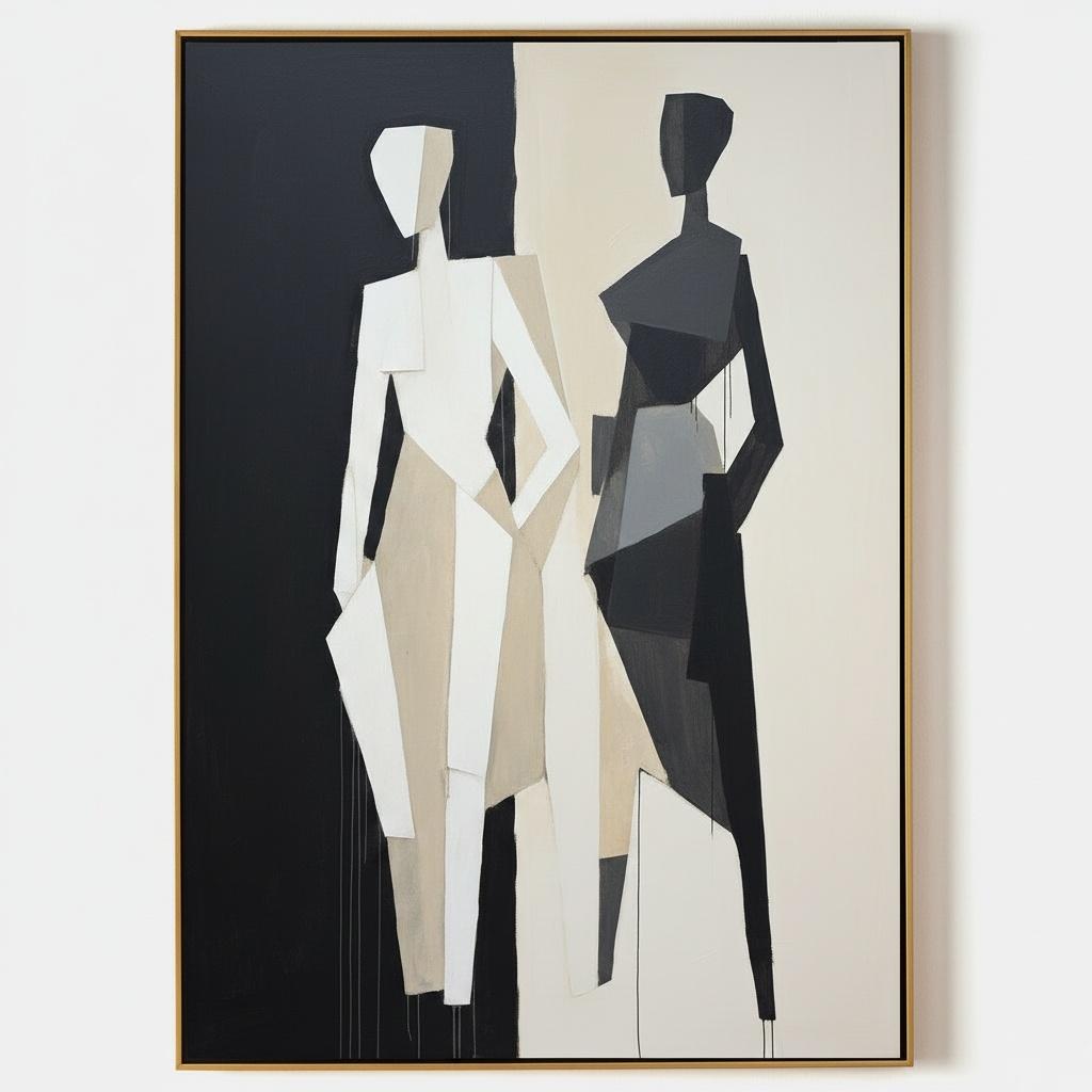 Fragmented Shadows In Monochromatic Equilibrium: A Singular Study Of Dualistic Form — Laurent Fabre