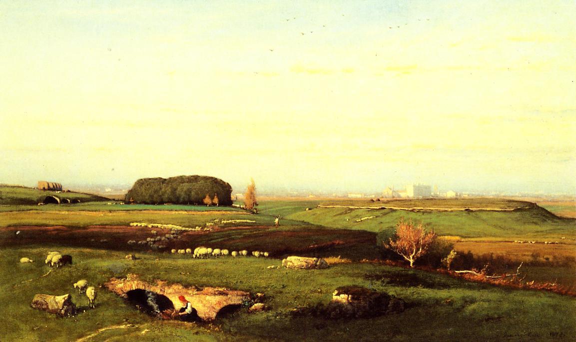 In The Roman Campagna — George Innes