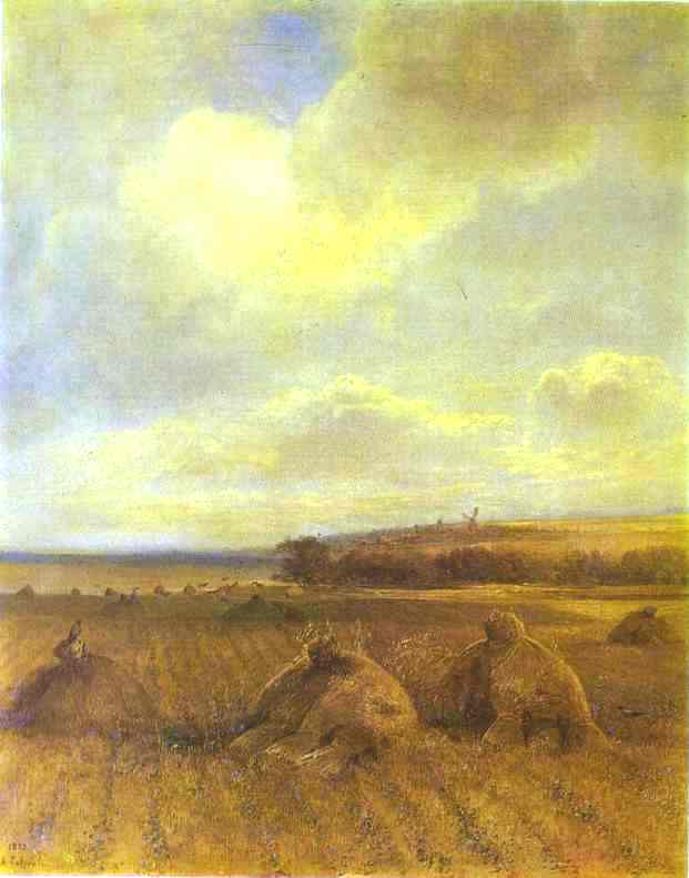 The End Of Summer On The Volga River — アレクセイ・サヴラソフ
