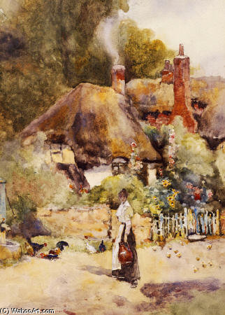 Old Cottage At Sutton Courtney, Berkshire - — David Woodlock