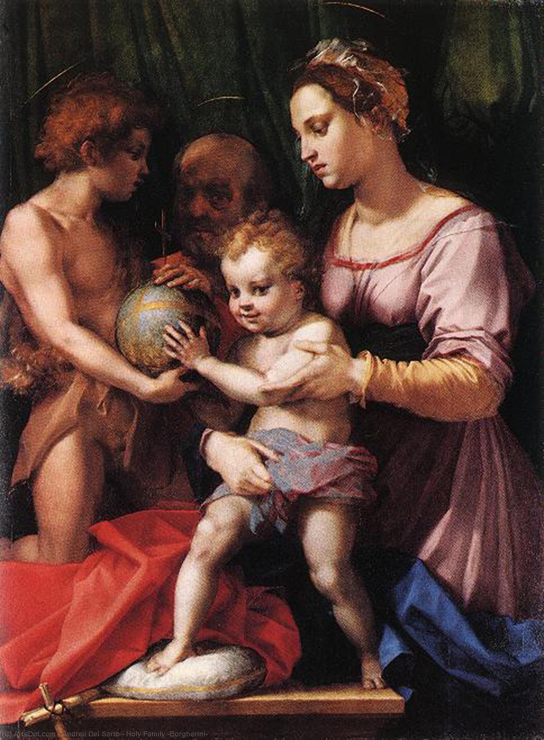 Holy Family (borgherini) — Andrea Del Sarto