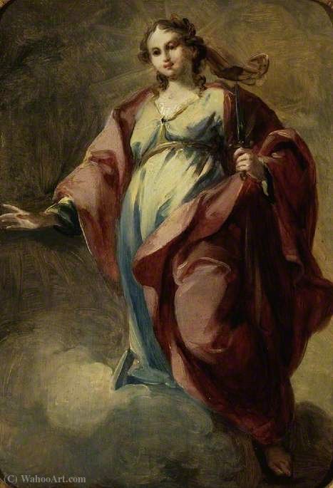 The Assumption Of St Lucy — Carlo Innocenzo Carlone