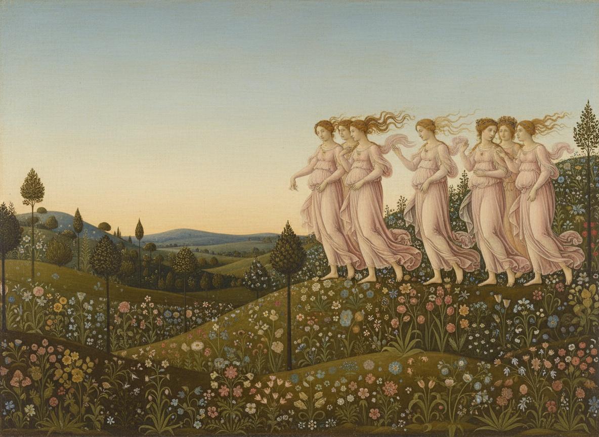 Allegory Of The Gossamer Dawn — Jacques Villedieu