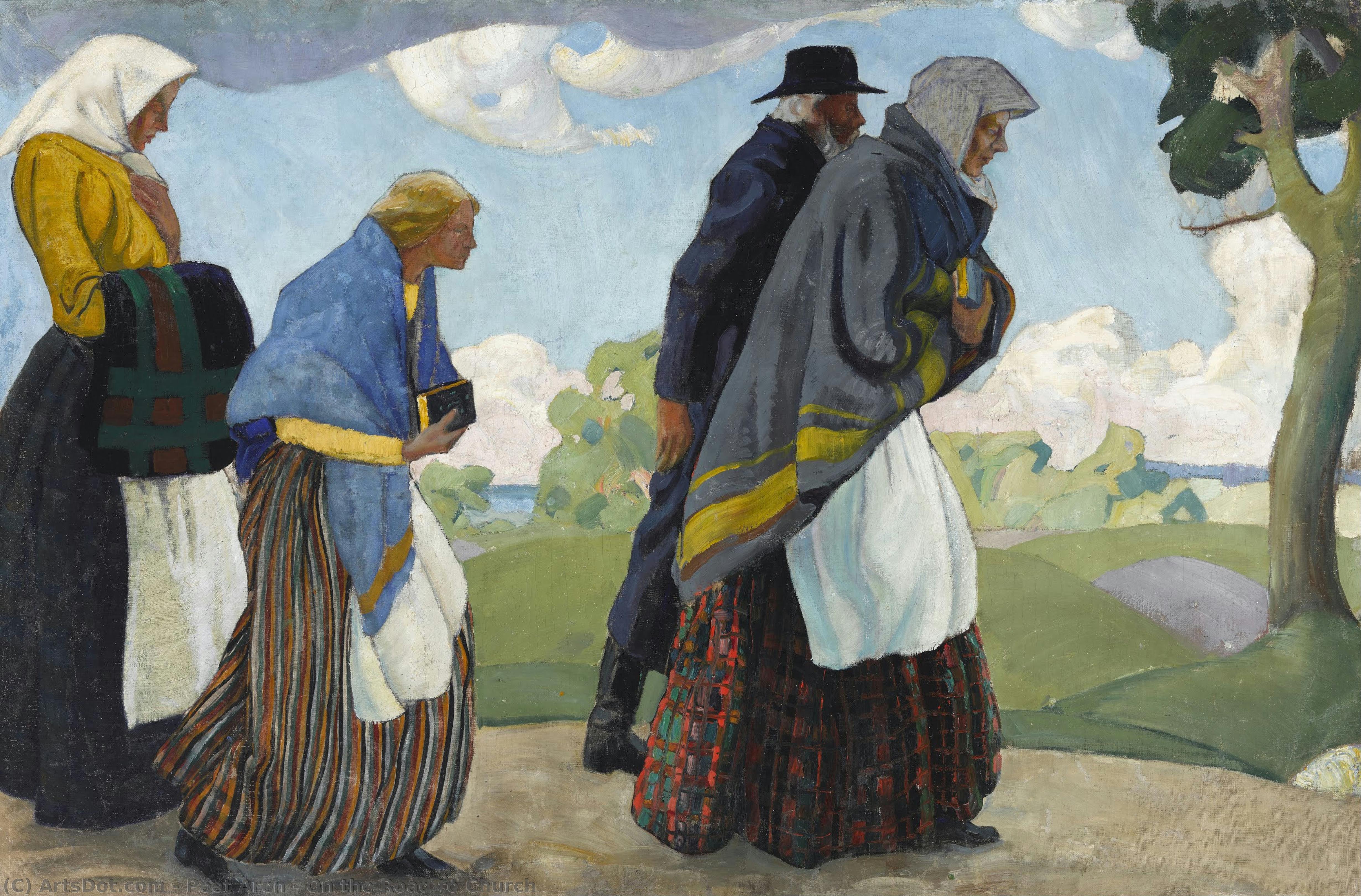 On The Road To Church — Peet Aren