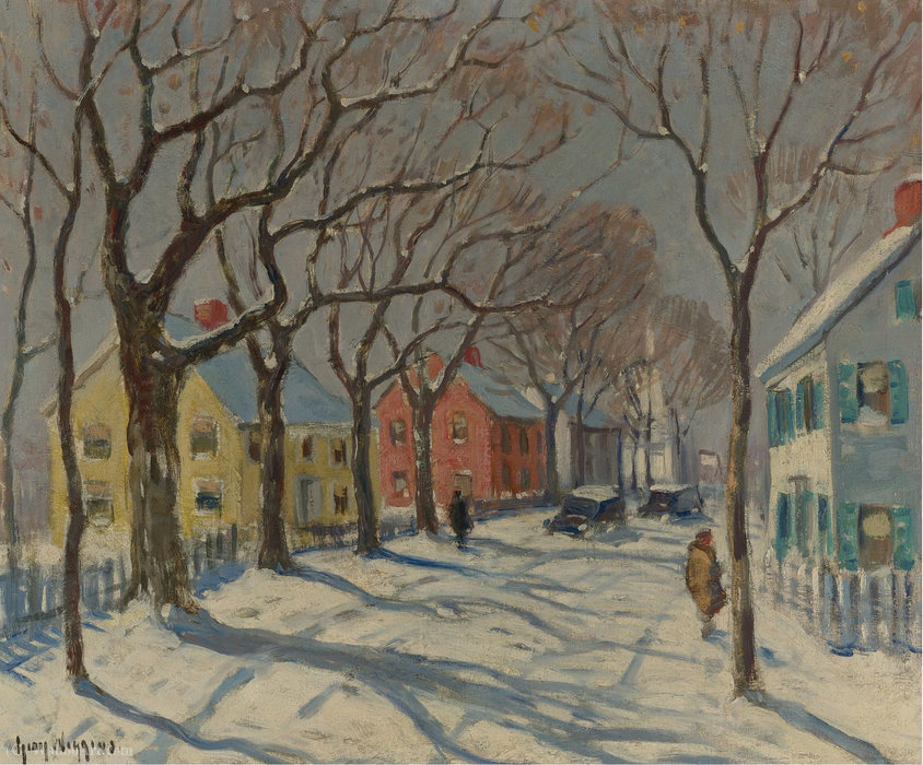 Pleasant Street, Essex, Connecticut, (1940) — Guy Carleton Wiggins