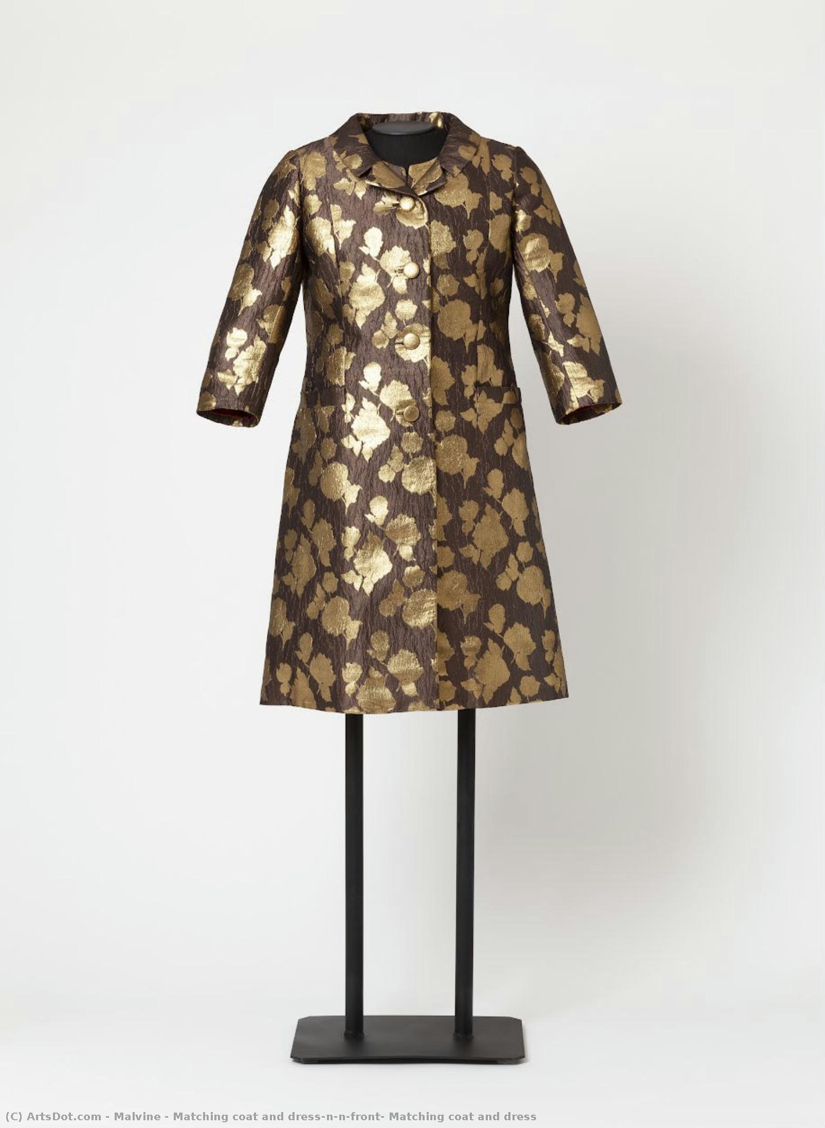 Matching Coat And Dress\n\n(front) Matching Coat And Dress — Malvine