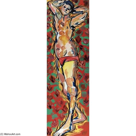 Messiah (bather) — Ronald Brooks Kitaj