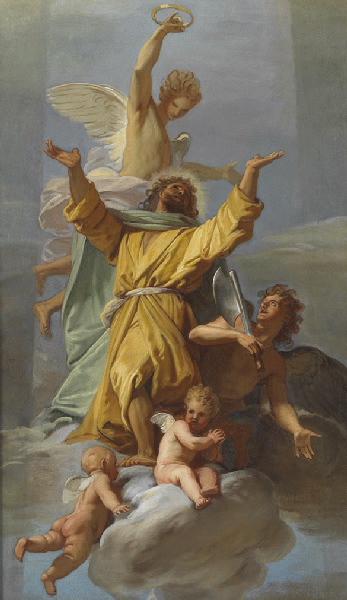Saint Mathias (titre Moderne) Saint Mathieu (titre Ancien) — Jean Baptiste Jouvenet