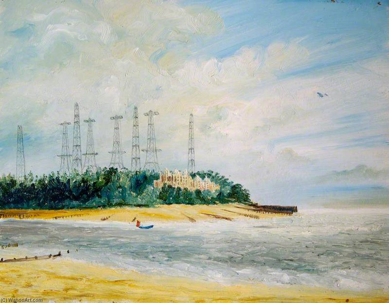 Radio Direction Finding Station, Bawdsey, Suffolk, 1938 — John Constable Reeve