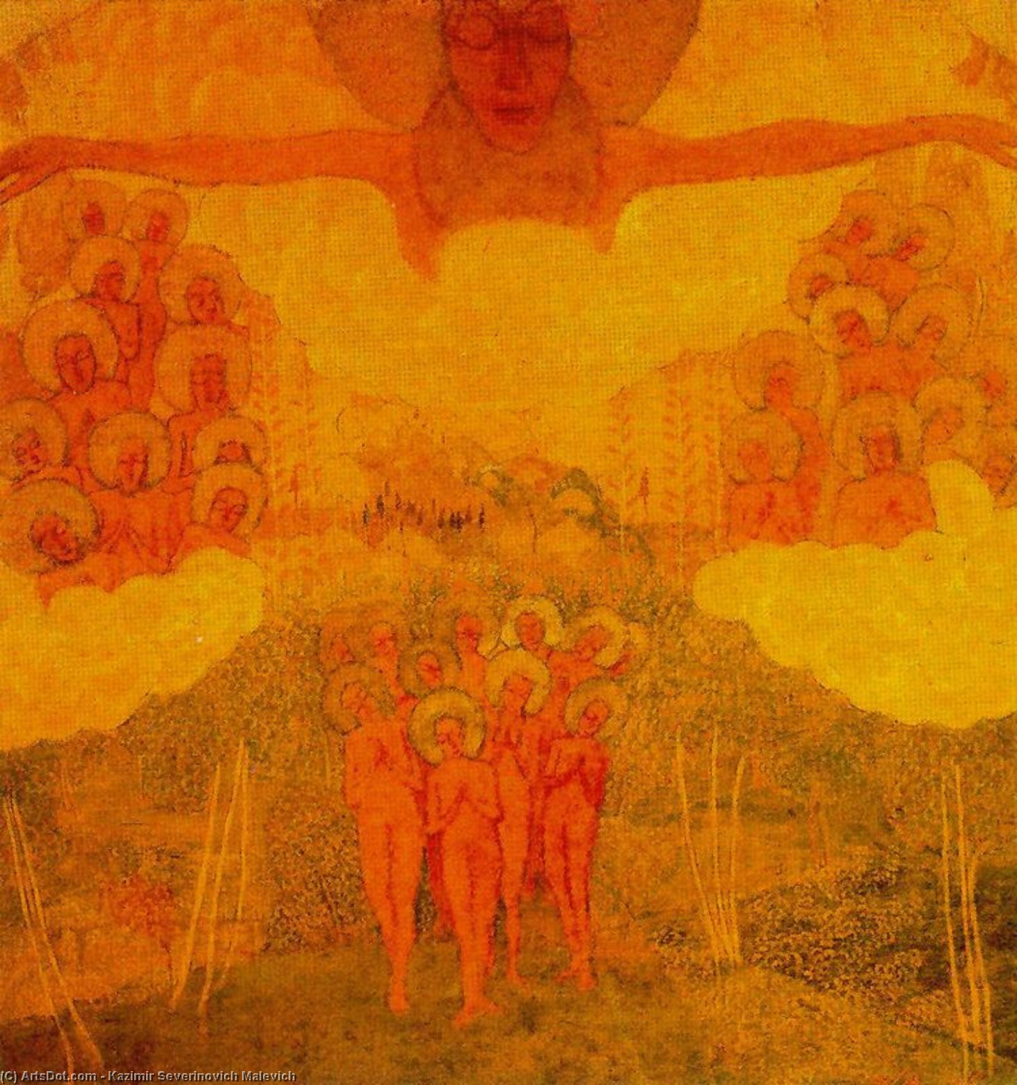 The Triumph Of Heaven — Kazimir Malevich