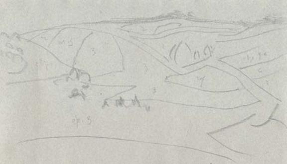 Sketch Of Landscape 2 — Nicholas Roerich