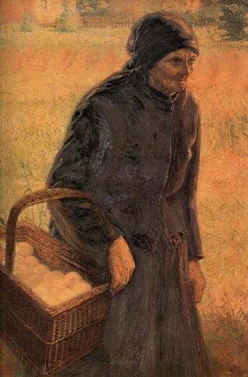 The Old Egg Seller — Emmanuel Zairis