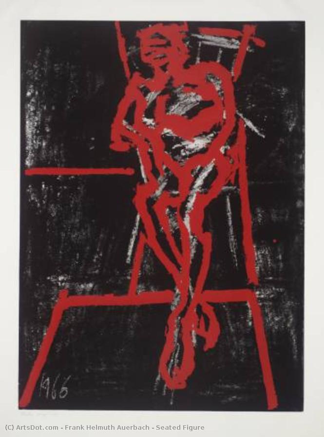 Seated Figure — Frank Helmuth Auerbach