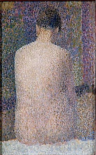 Das Rückengewebe — Georges Pierre Seurat