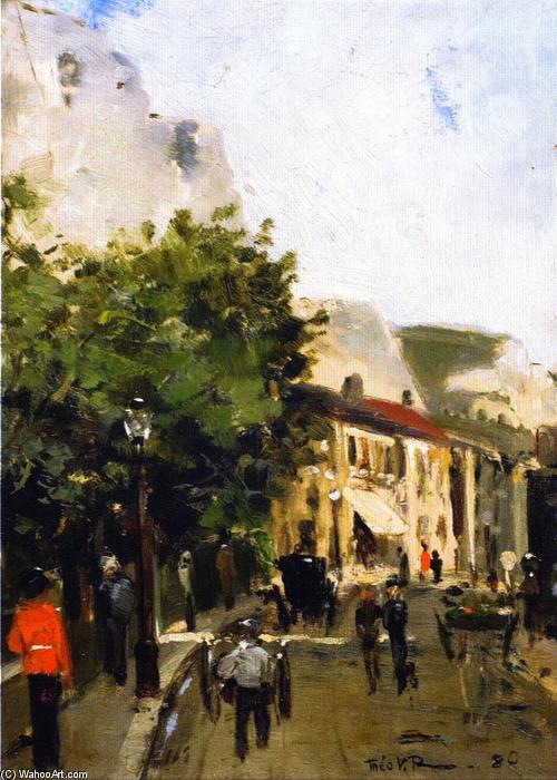 Street In England — Theo Van Rysselberghe