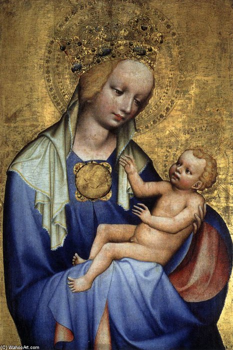 Roudnice Madonna — Master Of The Trebon Altarpiece