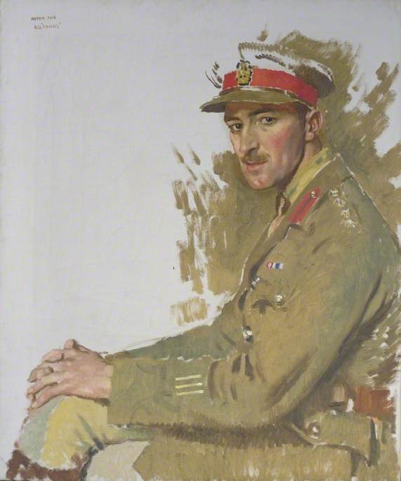 Major F. E. Hotblack, Dso, Mc — Sir William Newenham Montague Orpen