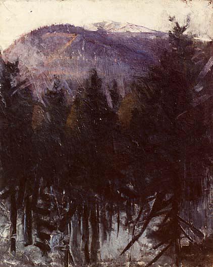 Thayer's Mountain, (painting) — Abbot Henderson Tejer