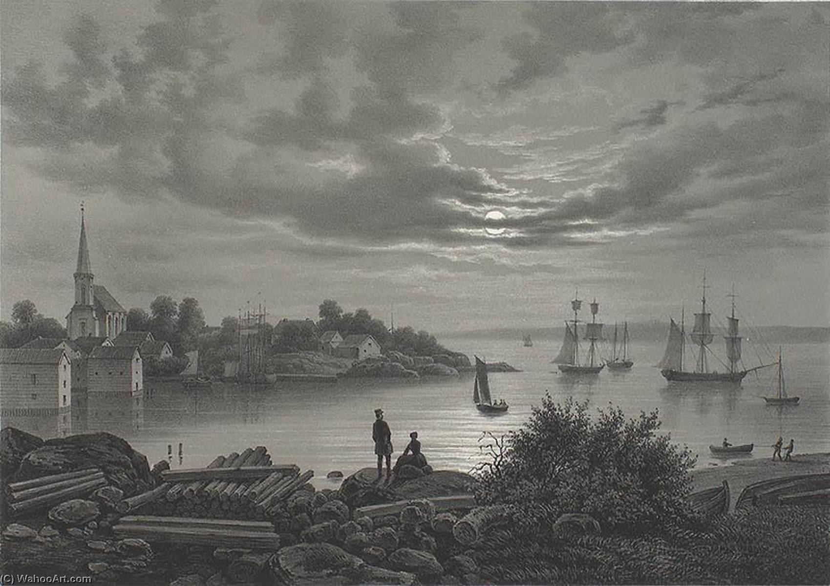 Larvik, Vestfold County, Norway — Johan Christian Claussen Dahl