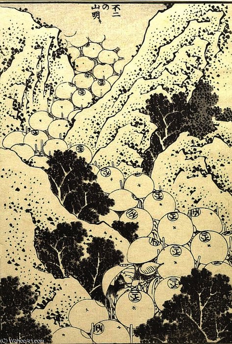 Opening Of Fuji — Katsushika Hokusai