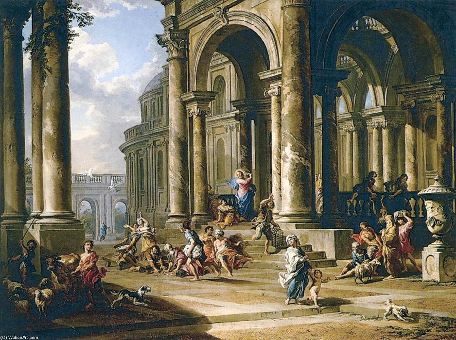 Expulsion Of The Moneychangers From The Temple — Giovanni Paolo Panini