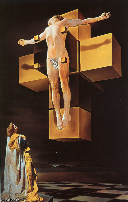 Dalí Corpus Hypercubus (kreuzabildung), Metropolitana Moa — Salvador Dalí