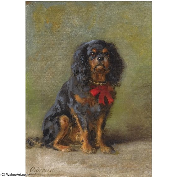 A Black And Tan King Charles Spaniel — Oto Erelman