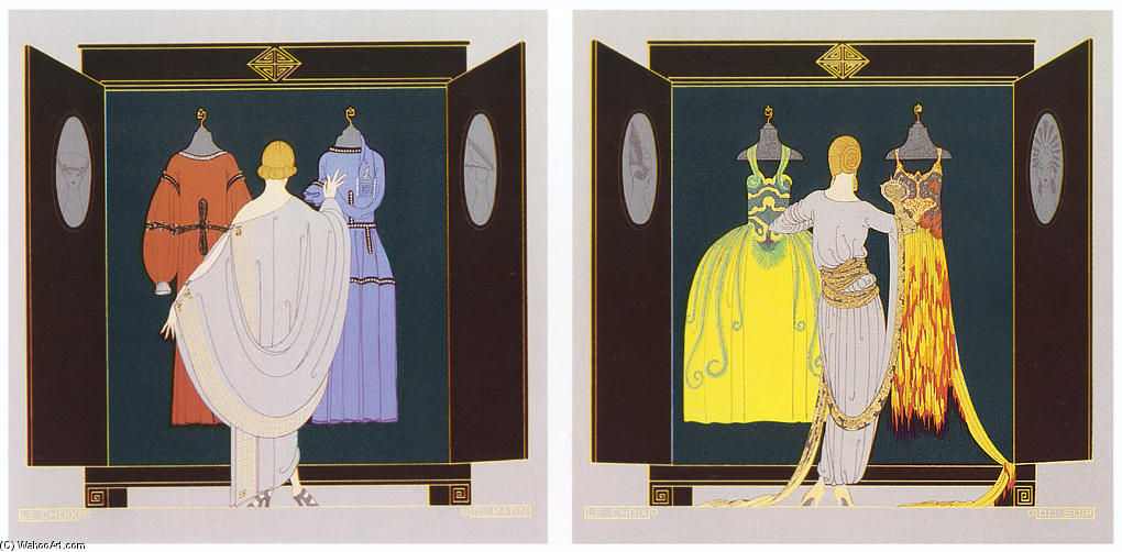 The Choice — Erté
