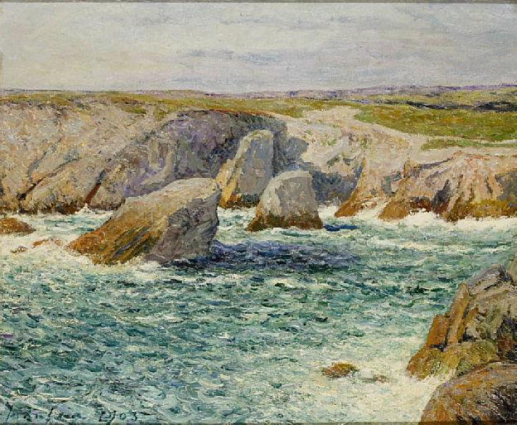 The Creek Shore Of Quibero — Maxime Emile Louis Maufra
