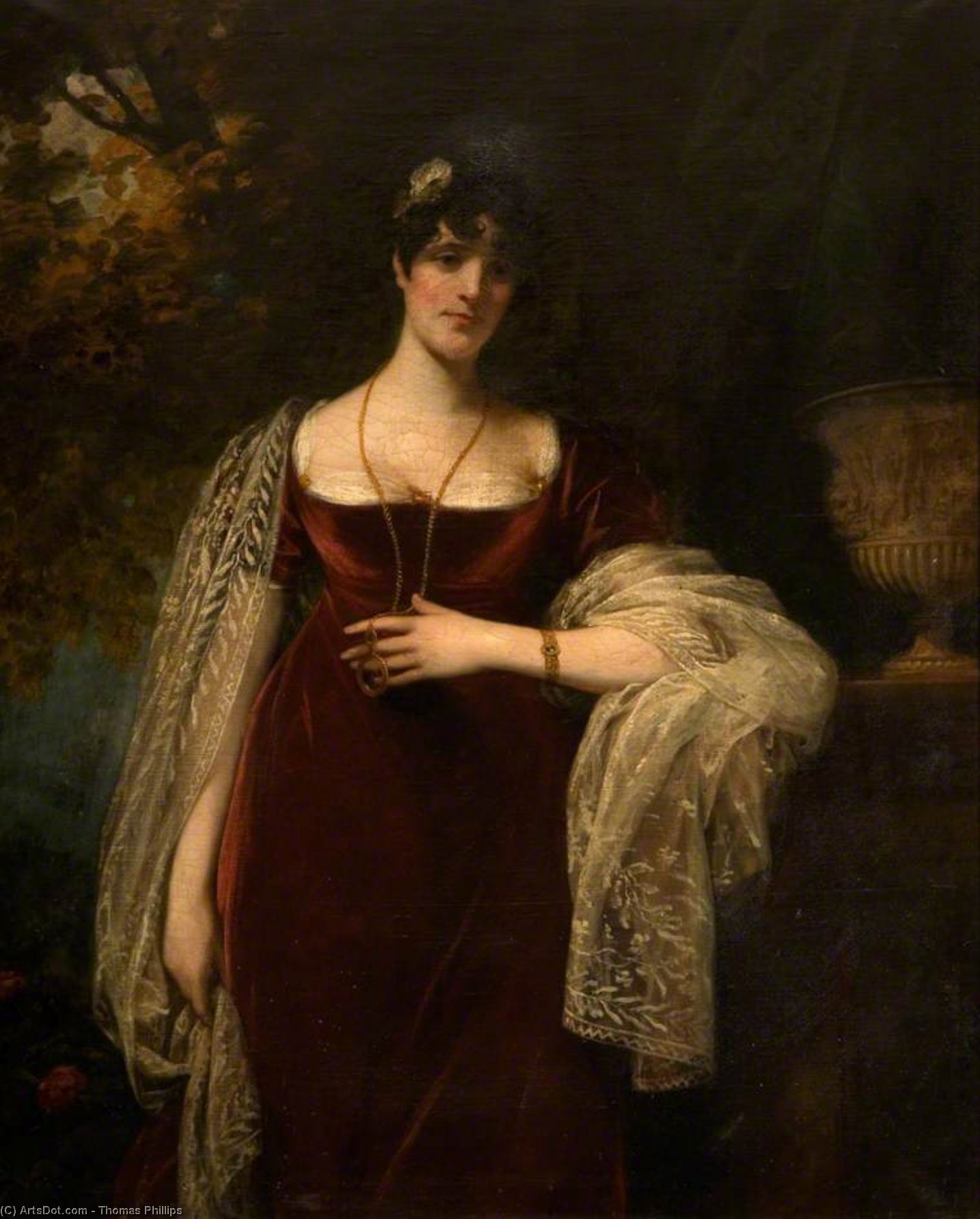 Frances Thomasine, Countess Talbot, Wife Of The 2nd Earl Talbot — Thomas Phillips