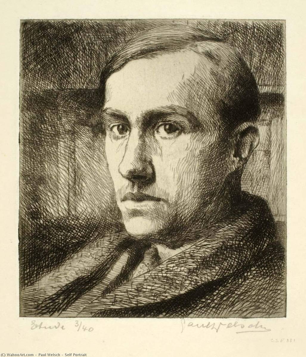 Self Portrait — Paul Welsch