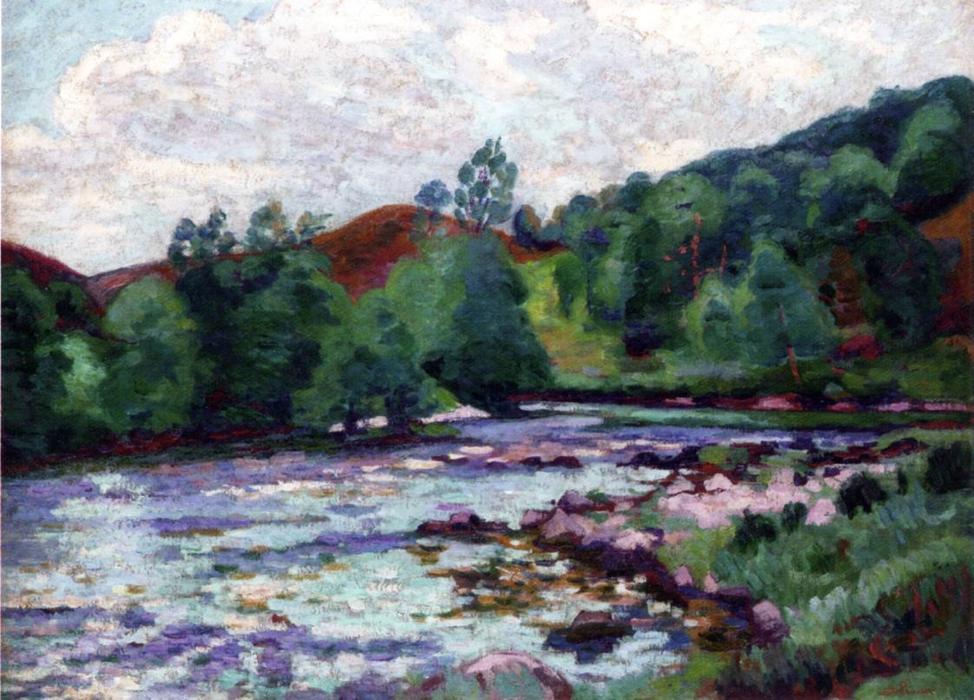 The Dam At Ganetin — フェルディナン・ギヨマン