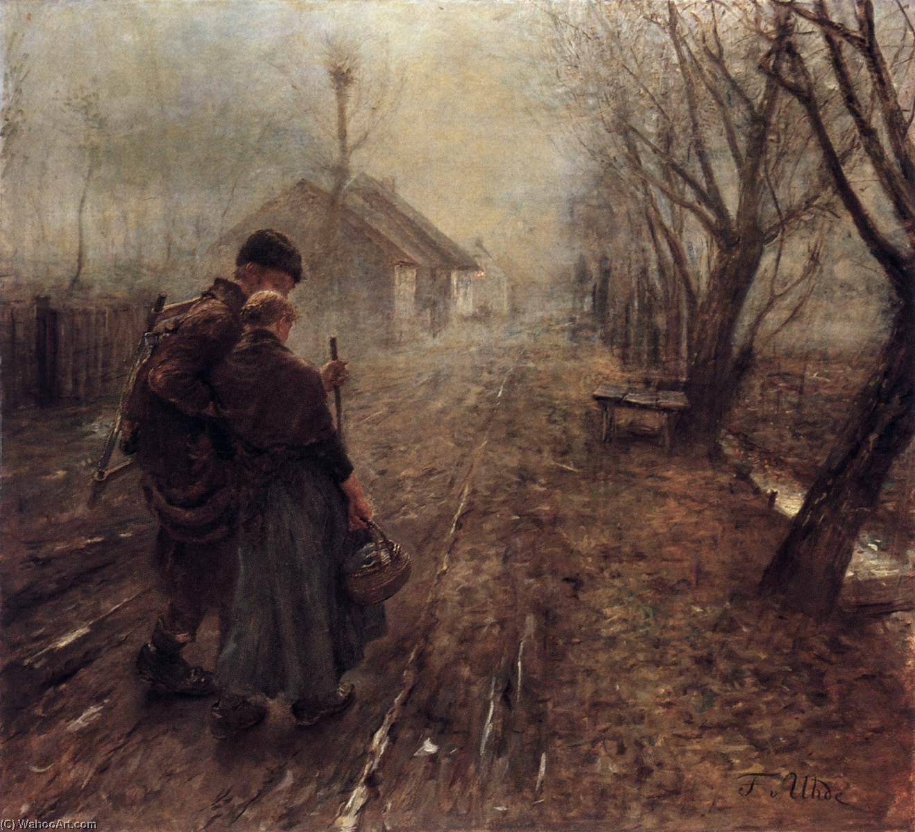 Walking To Bethlehem — Фриц Фон Уде